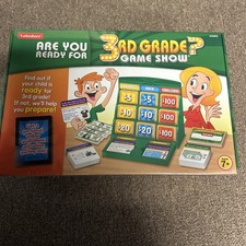 LAKESHORE ARE YOU READY FOR 3RD GRADE GAME SHOW AGE 7 NEW SEALED 561981