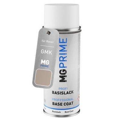 Autolack Spraydose für Rover GMK BLVC933 White Gold Metallic Basislack Sprühdose