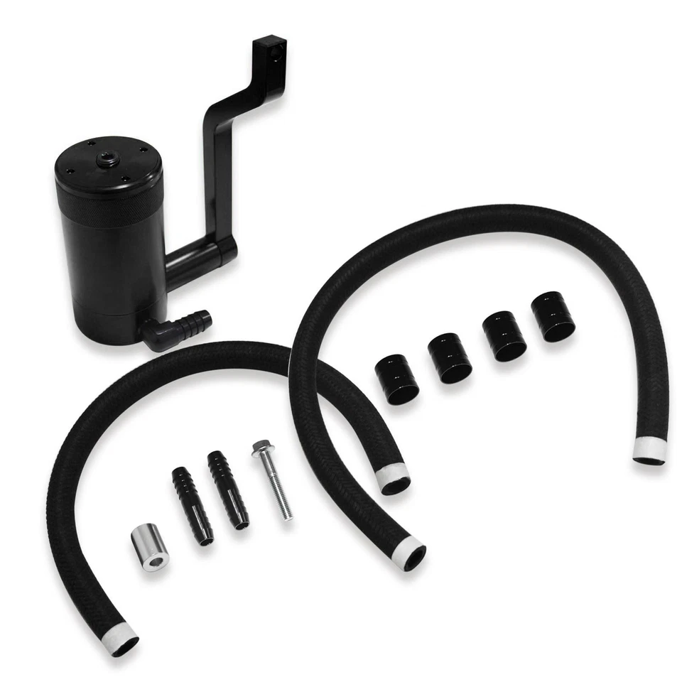 1 Set of Billet Catch Can Kit Durable For Chrysler 300 HEMI 5.7/6.4L 2011-2023 - Image 4 of 4