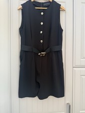 Black Playsuit By Zara In Size XL Excellent Condition