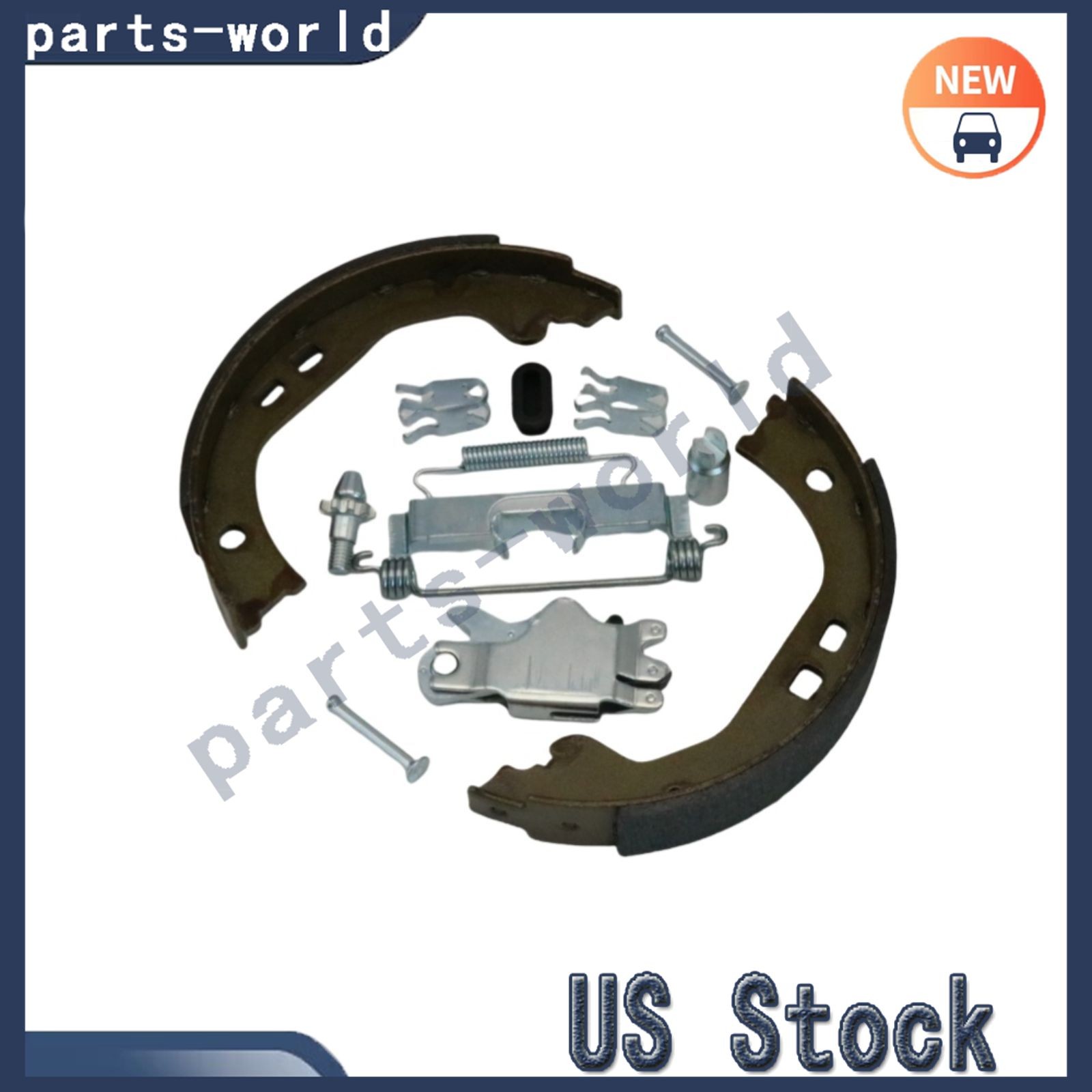 Fits Maserati Ghibli Quattroporte emergency parking hand brake shoes & hardware