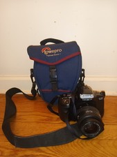 Minolta Maxxum 300si 35mm Film Camera With Case And AF 35-470mm Lens NO BATTERY