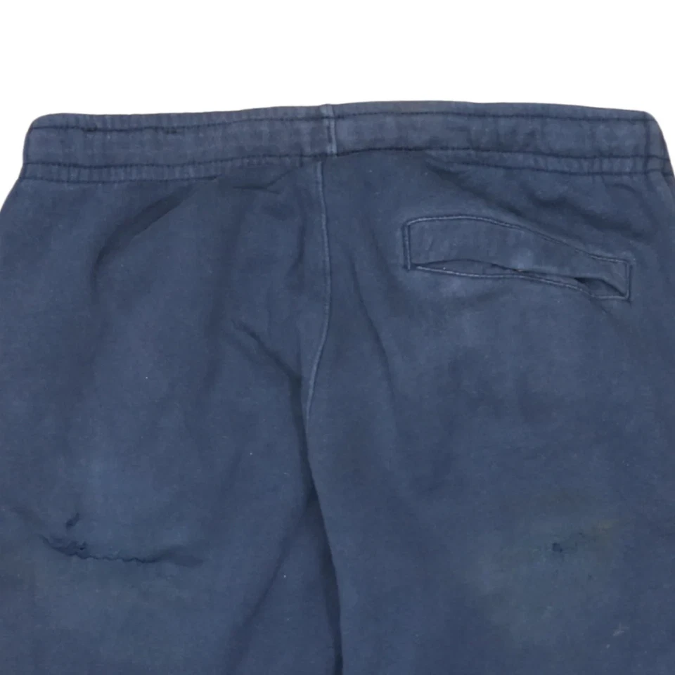 Nike 90's Swoosh Casual Joggers / Sweatpants Medium Navy Blue - Image 4 of 4