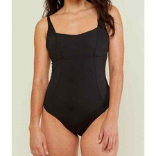 ANDIE SWIM Women's The Havana One Piece Swimsuit Size XL Black Square Neck NWT