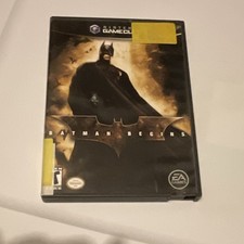 Nintendo GameCube Batman Begins EA Games Manual Included Batman Series T