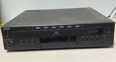 RCA RP-8075RS 5 Disc CD Player Simultaneous Play & Load-Working-See Video & Pics