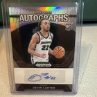 AUTO 🔥 DEVIN CARTER RC 2024-25 Panini Prizm Draft Picks Autographs DPA-DVC