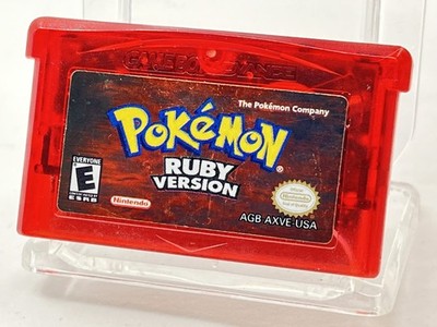 Pokemon Ruby Nintendo Gameboy | AUTHENTIC | NEW BATTERY