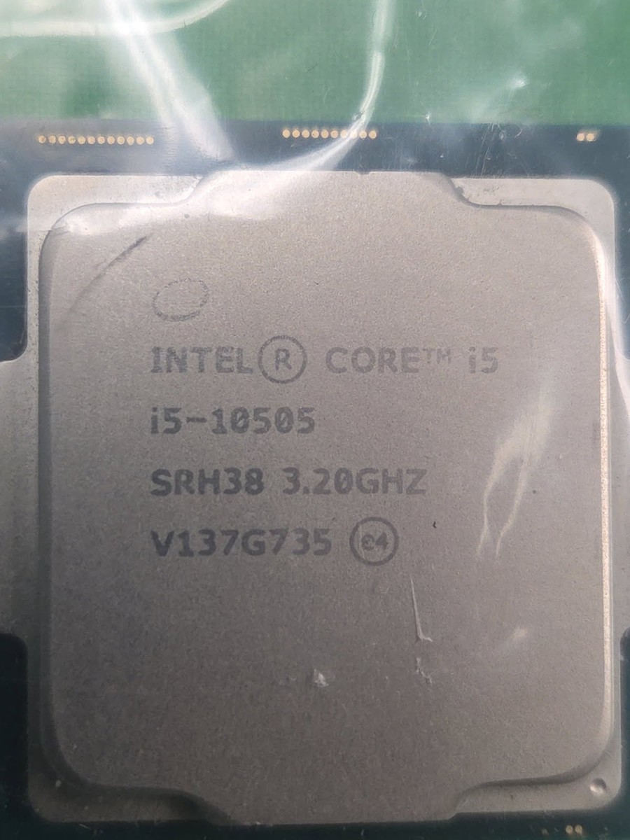Intel Core i5-10505 3.20GHz 6-Core 12-Thread 12MB LGA 1200 CPU P/N