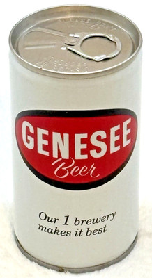 1970's Genesee Brew-Cold Aged Beer  -Rochester, New York-12 oz-Steel Beer Can