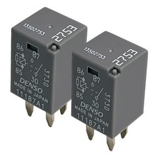 2Pcs 13502753 2753 Relay 20A 12VDC 4Pins Micro Multi-Purpose Relay Fit for