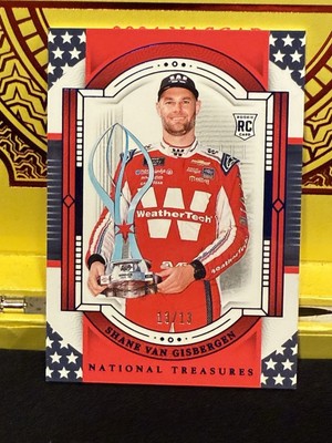 Shane Van Gisbergen SVG  13/13 NT Rookie Stars & Stripes Bookends eBay 1/1 SSP