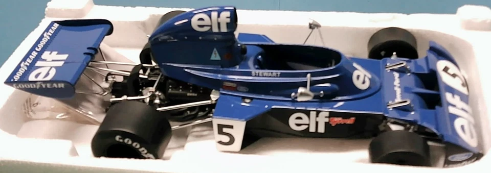 TSM - 1973 TYRRELL 006 #5  - JACKIE STEWART - GERMAN GP WINNER - 1:18 - #121804 - Image 3 of 4