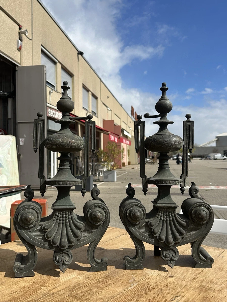 Garniture De Cheminée En Bronze