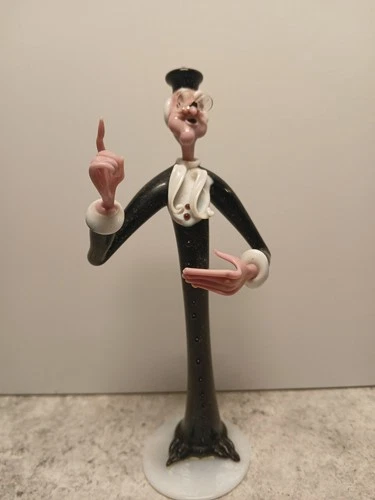 Murano Art Glass Figurine "School  Teacher" ala Gianni Toso