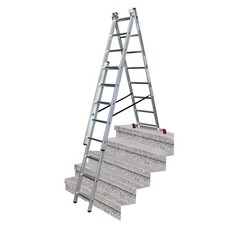KRAUSE Corda VielzweckLeiter Treppenfunktion Mehrzweckleiter Stehleiter Treppe