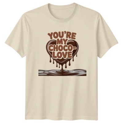Youre My Choco Love T-Shirt Schokoladenliebhaber Konfekt für Sie und Ihn