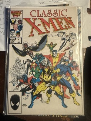 Classic X-Men #1 (Marvel Comics September 1986)