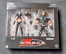 Hasbro X-Force Marvel Legends Series X-23 & Warpath 6-Inch Scale Action Figures
