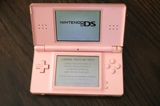 Nintnedo DS Lite Handheld Game Console - Pink