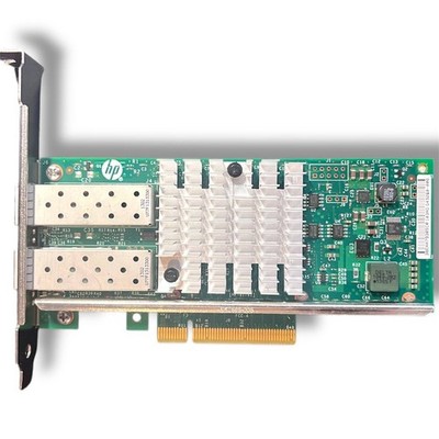 HP 560SFP+ Dual 10GbE Server Adapter PCIe 669279-001 with 2x 10Gb SR SFP+