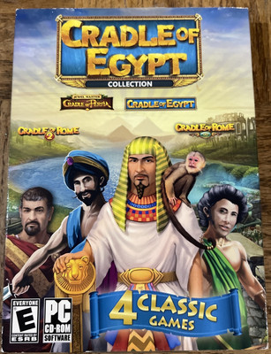 Cradle Of Egypt Collection PC CD Rom Game-Rare-SHIPS N 24 HOURS