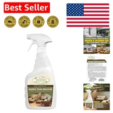 32 OZ All Surface Mold & Mildew Stain Remover Spray - Powerful Outdoor Cleaner