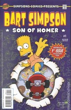 Bart Simpson Comics #1 VG 4.0 2000 Stock Image Low Grade
