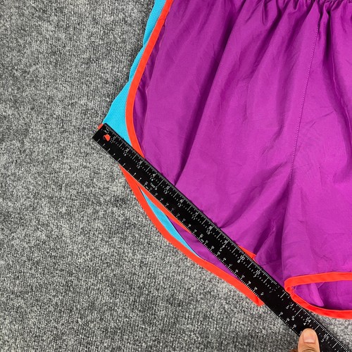 Nike Running Shorts Womens Size S Purple Blue Lightweight Athletic Track Dri-Fit - Picture 2 of 9