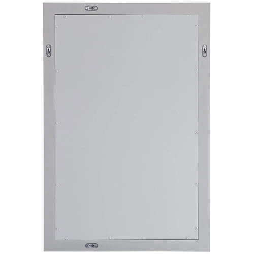 Elegant Decor Aqua 36" x 24" Wood Frame Bathroom Mirror in Gray - Picture 6 of 10