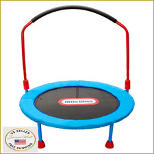 Little Tikes Light-Up 3ft Trampoline w/ Folding Handle for Kids Ages 3-6