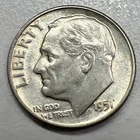 1951 Roosevelt Dime 90% Silver 10c USCoin
