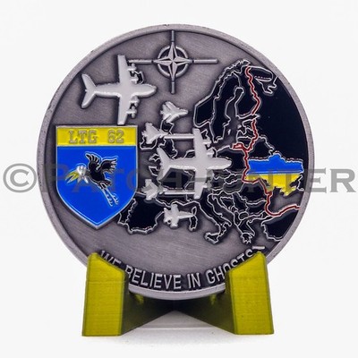 Commanders Coin - we believe in ghosts Patch A400M GAF