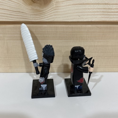 Naruto Kisame and Itachi mini figure (ninja tools included) US Seller - Picture 2 of 5