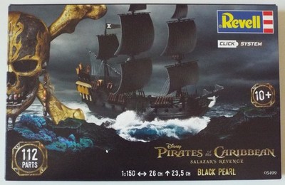 1/150 Black Pearl (Pirates of the Caribbean V) Revell #05499 Factory Sealed MISB