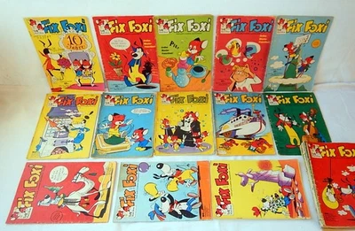 28 x Fix und Foxi Konvolut aus Nummernbereich 11.Jahrgang Band 359-399 Mischa - Bild 1 von 4