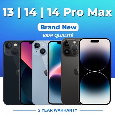 New Apple iPhone 13/iPhone 14/14 Pro Max Factory Unlocked GSM CDMA Smartphones