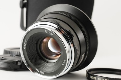 Near Mint Pergear 35mm f/1.6 MF Prime Lens for Nikon Z Mount Zfc Z50 JAPAN #461