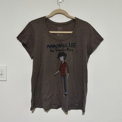 Doe x Adventure Time Women s Size 3 Marshall Lee Vampire King T-Shirt Cartoon