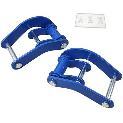 Rear Leaf Spring Standard Height Shackles For Isuzu D-Max 2021-Present