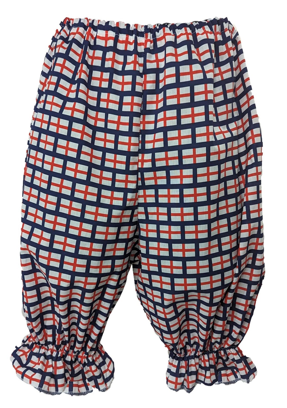Childs St George Cross Georges Day England Flag Bloomers English Fancy Dress