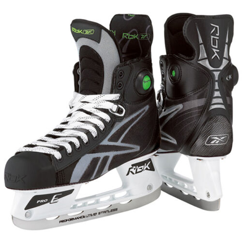 Chaussures neuves Rbk à pompe 9k patins de hockey junior taille 3,5 D garçons jr taille 5 - Photo 1 sur 1