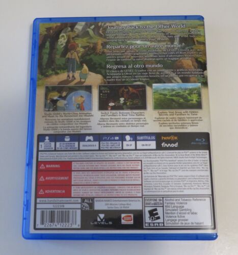 Custodia di ricambio (NO GIOCO) Ni no Kuni Wrath of the White Witch Remastered PS4 - Foto 2 di 3