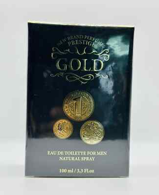 NEW BRAND PERFUMES PRESTIGE GOLD メンズ 香水 Prestige Gold by New Brand cologne for men EDT 3.3oz | eBay