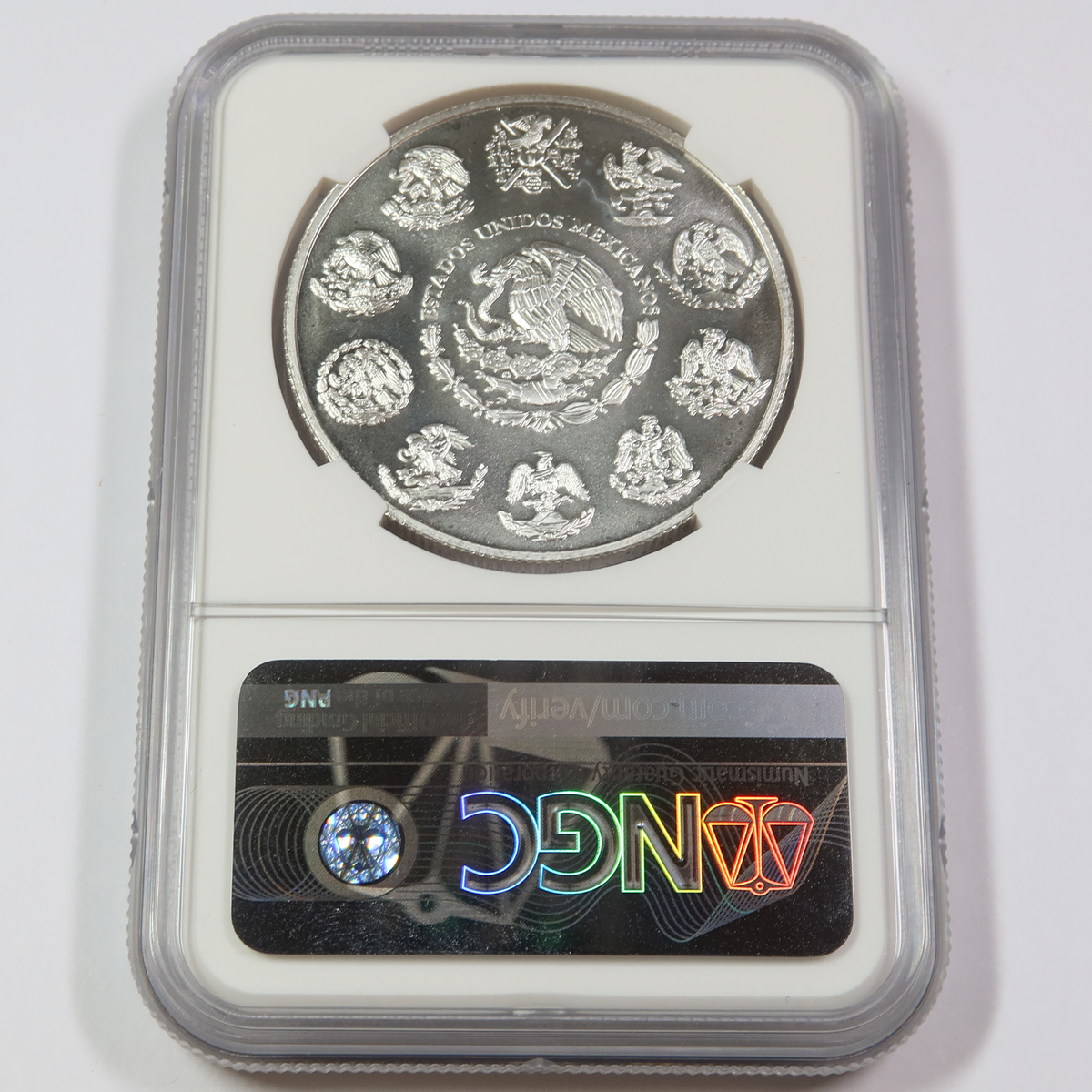 2002 Mo NGC MS68 MEXICO - 1 oz Silver Libertad - Un Onza Coin