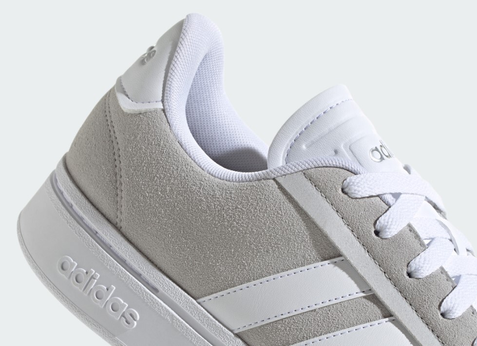 ADIDAS GRAND COURT ALPHA IE1454 MEN'S SHOES SUEDE GREY | eBay