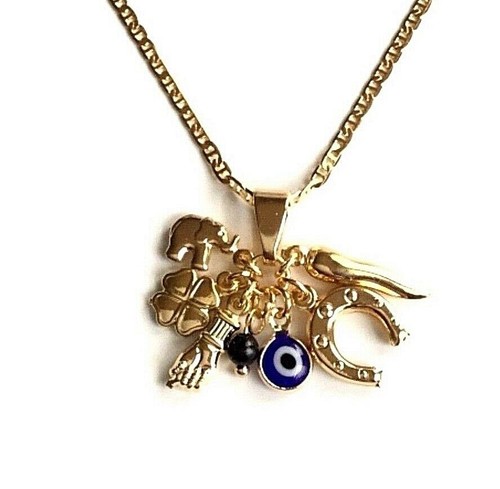 GOOD LUCK CHARM NECKLACE 18\