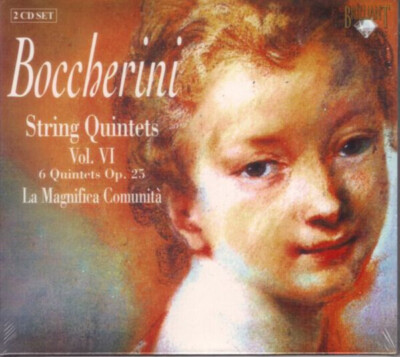 2xCD Luigi Boccherini String Quintets Vol. VI (6 Quintets Op.25) DIGIPAK