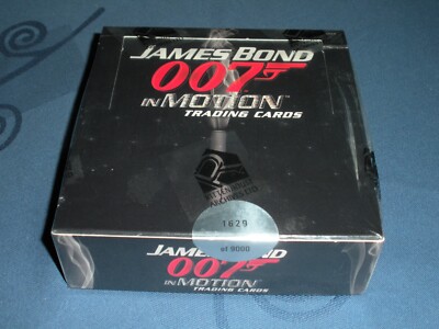 JAMES BOND IN MOTION * Rittenhouse 2008 * Versiegelte Box mit 24 Packs * NEU RAR