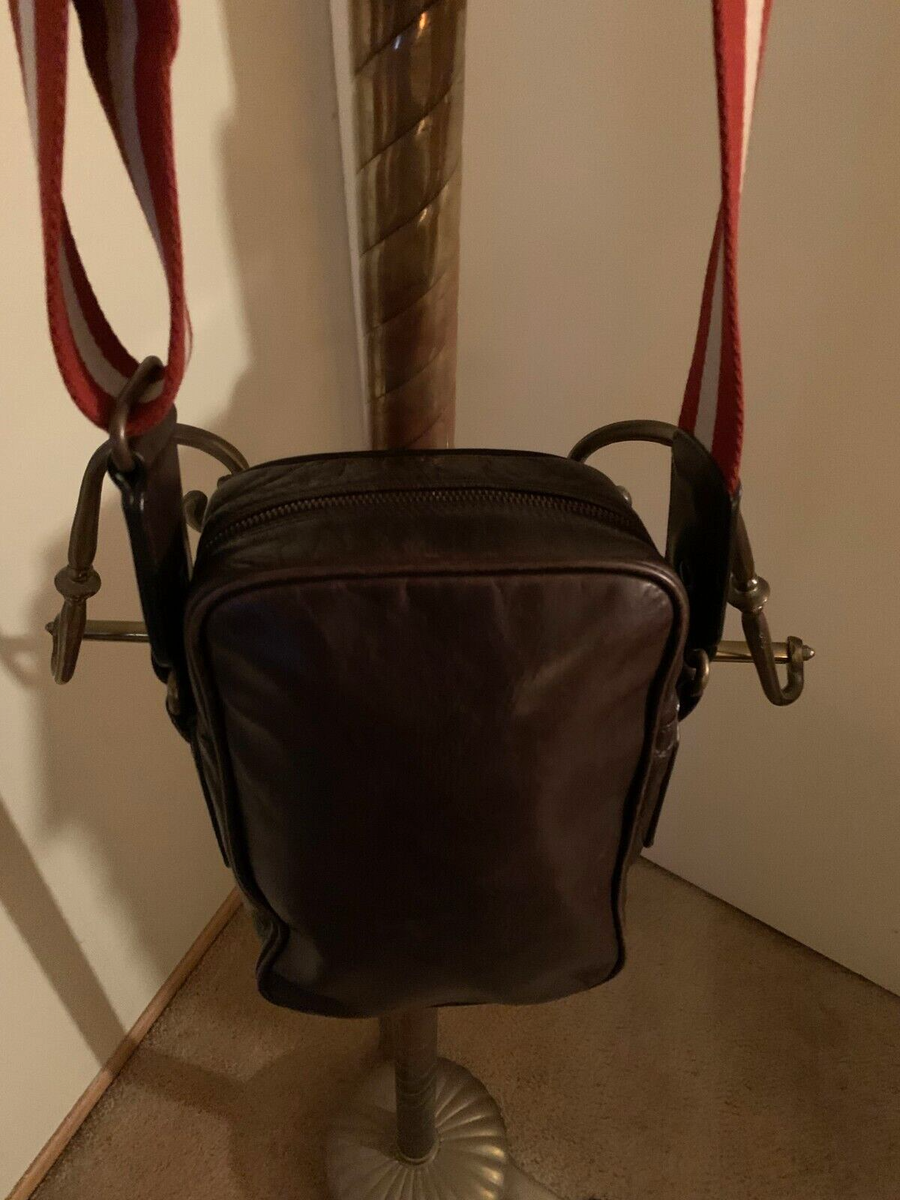 Bally MEN'S Bag Brown CROSSBODY Leather 9 Bally MEN'S Bag Brown CROSSBODY Leather 9